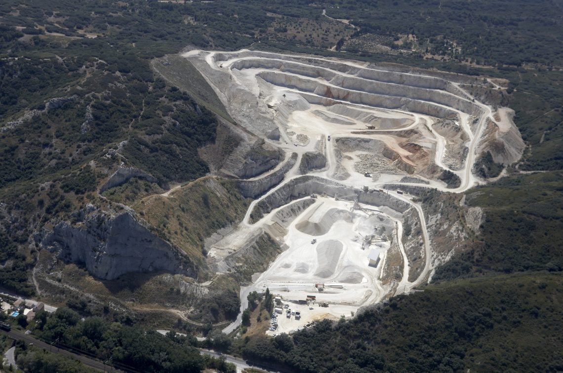 Exploitation de carrières Société des Carrières Vauclusiennes
